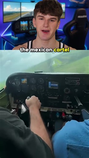 Recreating Mexican Cartel Landings?! #cartel #aviation | mexican