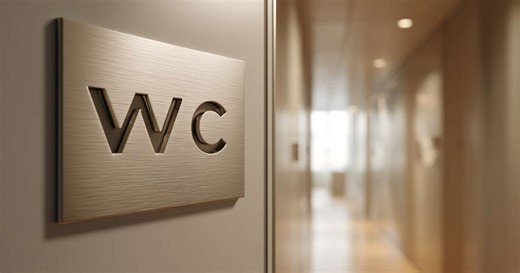 O significado por trás do "WC" no banheiro que quase ninguém conhece