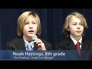 The art of the poetry recitation