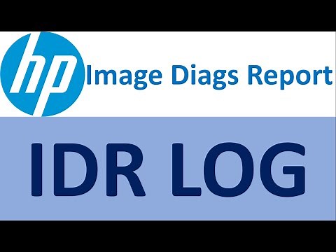 HP IDR LOG HOW TO: Collect all HP IDR logs and configurations at HP ImageDiags tool in CMD mode