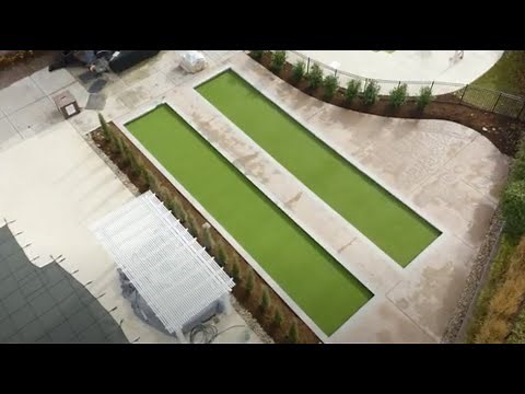 Bocce Ball Court Installation