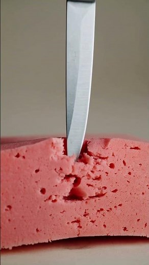 Ultra Satisfying Memory Foam Slicing ASMR ✨ Soft, Smooth & Perfect 4K Cutting Loops