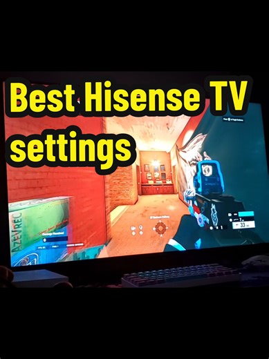 Best color graphic settings #r6