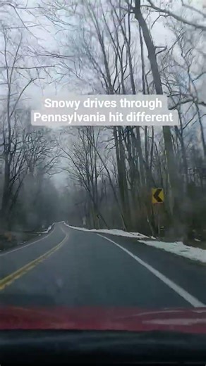 Snowy drive through French Creek Pennsylvania #blizzard #snow #pennsylvania