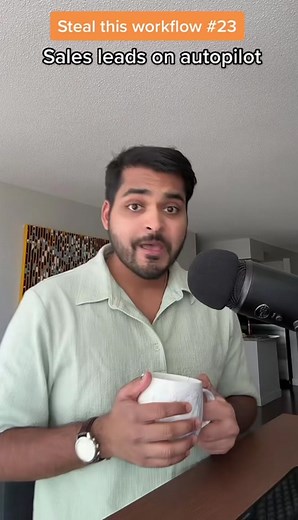 Save for later🔥 Using automation to close the leads ⚡️ FAST! #chatgpt #automation #workflow #zapiertips #salestips #bdr #salesrep #salesrepresentative