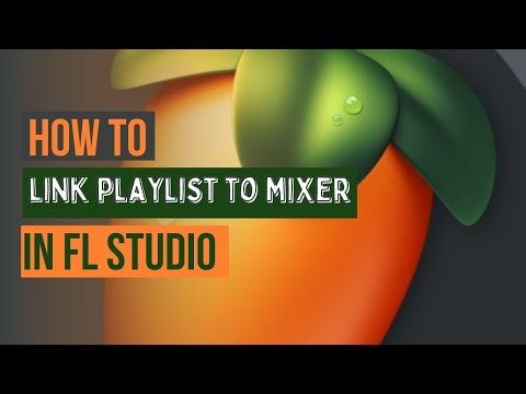 🎚🤯 How To Link Playlist & Name Mixer Tracks In FL Studio 🤯🎛
