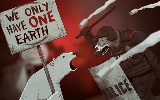 环境破坏、气候变化、物种灭绝！动画短片《转折点》