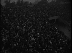 Selected scenes of past and present sport personalities