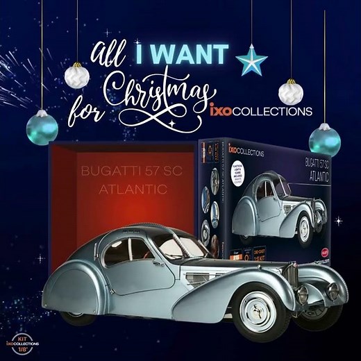 Bugatti type 57SC IXOcollections 1/8