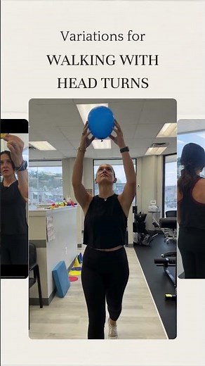 Habituation to head turns #vestibularrehabilitation #concussion #vestibularmigraine #physiotherapy