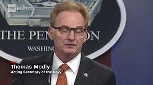 In an overwhelming show of support, sailors cheered and chanted "Captain Crozier!" as he disembarked the ship for the last time. https://cnn.it/3dUYlH2 | CNN Politics