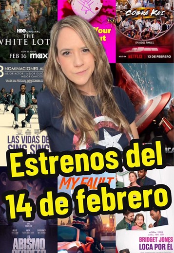 Estrenos del 14 de febrero: Películas y Series en Streaming