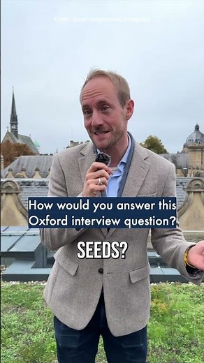 How would you answer this Oxford interview question? 🤔 #oxforduniversity