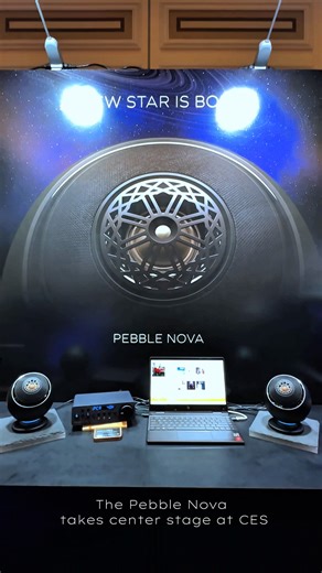  Discover the sound of the future with Creative Pebble Nova at CES 2025! Pebble Nova is redefining audio with its premium design and unmatched sound clarity. Whether you’re listening to music on your computer or vinyl, or enjoying your favorite shows, Pebble Nova delivers an unparalleled listening experience right in your home. Experience the revolution: creative.com/pebblenova #CreativeLabs #PebbleNova #CES2025 #Speakers | Creative Labs | Facebook