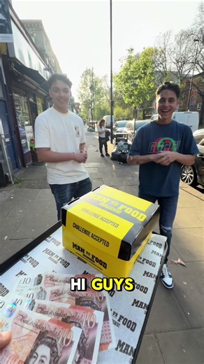 Man vs Food: Finish Burger in 2 Bites, Win £40!