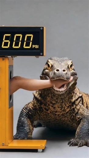 Which Animal Can Break Bones in One Bite? 🐊 Strongest Bite Force Revealed!#shorts #ytshorts