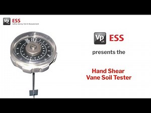 Hand Shear Vane Soil Tester