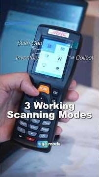 3 Jenis PDT Scanner, 3 Fitur Mode Scan!Perangkat Otomatisasi Hitung Stok Gudang