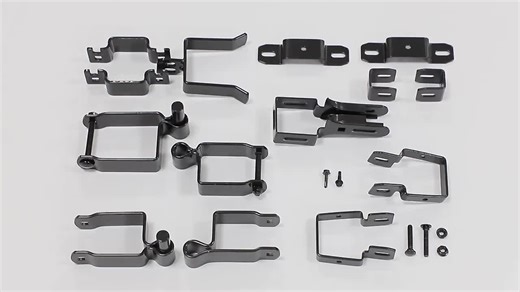 Galvanized Chain Link Fence Gate Post Hinge Soft Close Features Accessories for Outside Diameter Pipe Use for Diameter Pipe