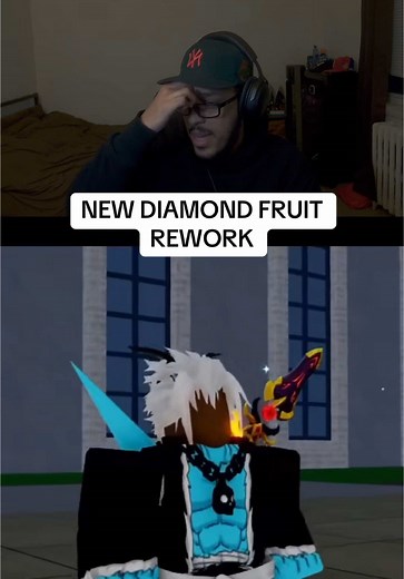 Diamond Fruit Rework Showcase in Blox Fruits