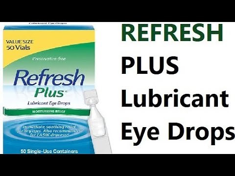 REFRESH PLUS Lubricant Eye Drops