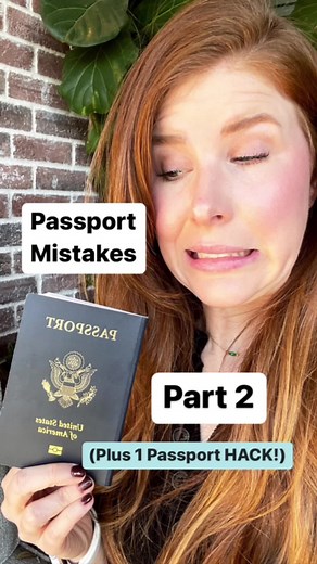 Passport Mistakes: Avoiding Travel Hassles with a Passport HACK!