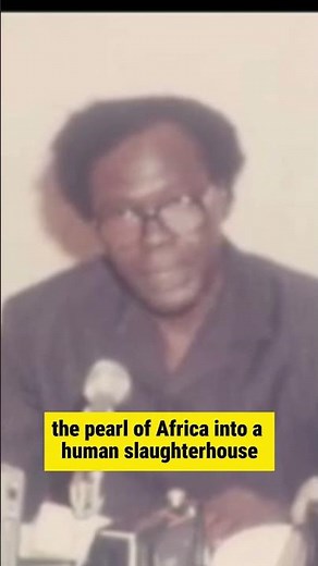 Apollo Milton Obote speaks about Idi Amin's iron fist regime