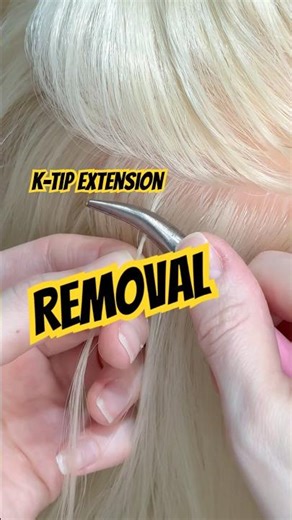Safe K-Tip Extension Removal How to Remove Keratin Bonds Without Damage | Professional K-Tip Removal