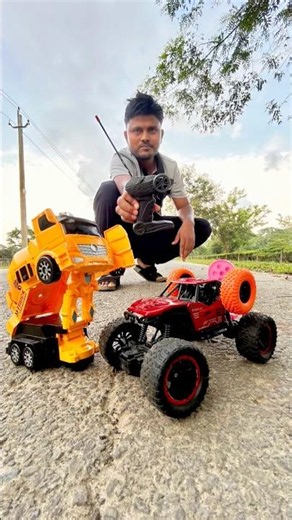 Off-Road Monster Truck Vs Rc Transformer Truck Unboxing😳
