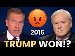 *2016* - Watch MSNBC go from EXCITED to DEVASTATED on Election Night