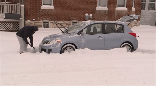 Drivers prepare for snow-covered roads ahead of Monday commute