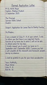 Formal application letter #writing #letterwriting | EduSphere Academy