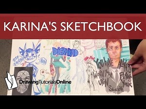 Karina's Latest Sketchbook