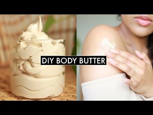 Whipped Shea Butter for Healthy Glowing Skin | 2 Ingredient Body Butter