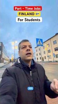 Finland Part-Time Jobs for Students – Reality 😳😭 #jobsinfinland#studyinfinland#shorts