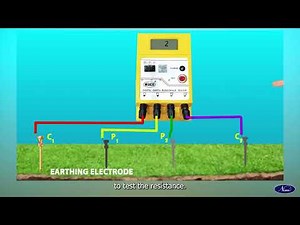Measure the Earth’s Resistance Using Earth Tester | NIMI | DIGITAL | ENGLISH |