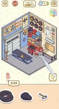 My Sticker Room - Decor Game 🐛 Level 17 - Motoservice 🪁 Gameplay Walkthrough 🍅 #mystickerroom