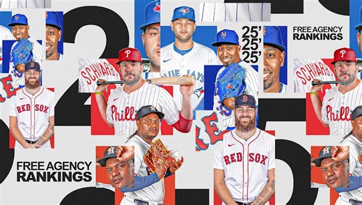 MLB free-agent rankings 2025-26: Kyle Tucker, Alex Bregman, Kyle Schwarber still the top 3 as Bo Bichette rises up the list