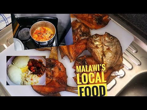 Cooking Malawian Authentic Food| Nsima with Dried Fish& vegetable|Malawi’s Local food