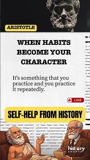 When Habits Become Your Character - Aristotle