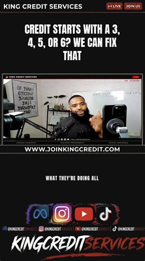 Credit Starts With a 3, 4, 5, or 6 We Can Fix That