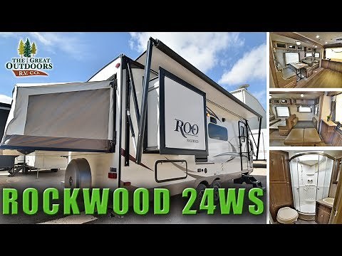 New Hybrid Expandable RV 2018 ROCKWOOD 24WS Pop Out Colorado Camper