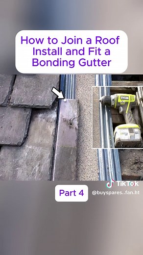 Roof Installation Guide: Fitting a Bonding Gutter