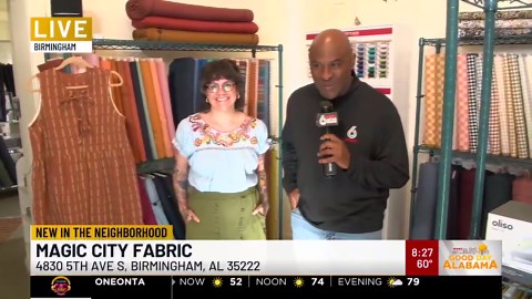 New Birmingham fabric shop stitching together community