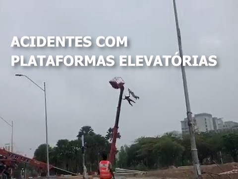 Acidentes Plataforma Elevatória - Compilação