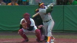 Canseco's solo home run