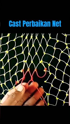 Memperbaiki Jaring Yang Rusak #viralshorts #fyp #shorts #jalamania