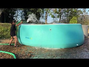 Large family size IPOOLGO inflatable above ground swimming pool 16.5*5ft quickly set up