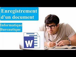 Enregistrement d'un document