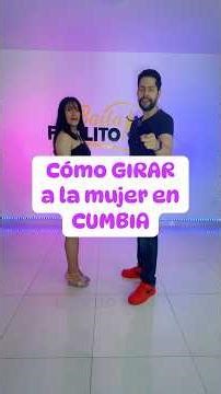 Aprende a girar a la mujer en #cumbia #bailafacilito #shortsfeed #comobailarcumbia #vueltasdecumbia